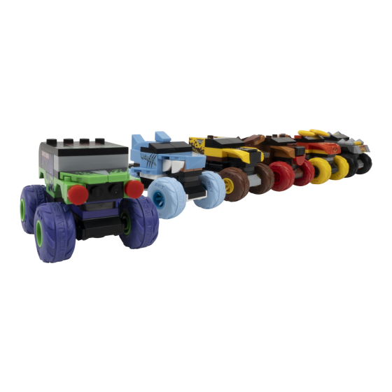 BLDR - Monster Jam Building Set 3in Truck