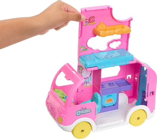 Barbie Chelsea 2 in 1 Camper Play Set - Image 2