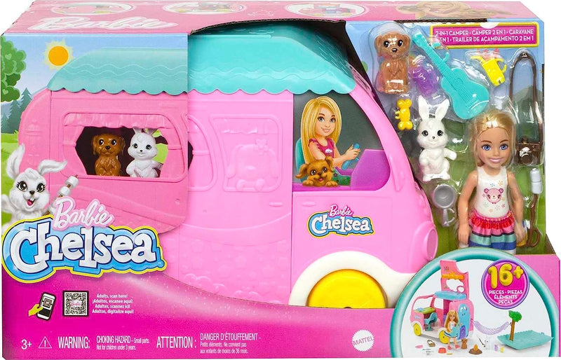 Barbie Chelsea 2 in 1 Camper Play Set - Image 6