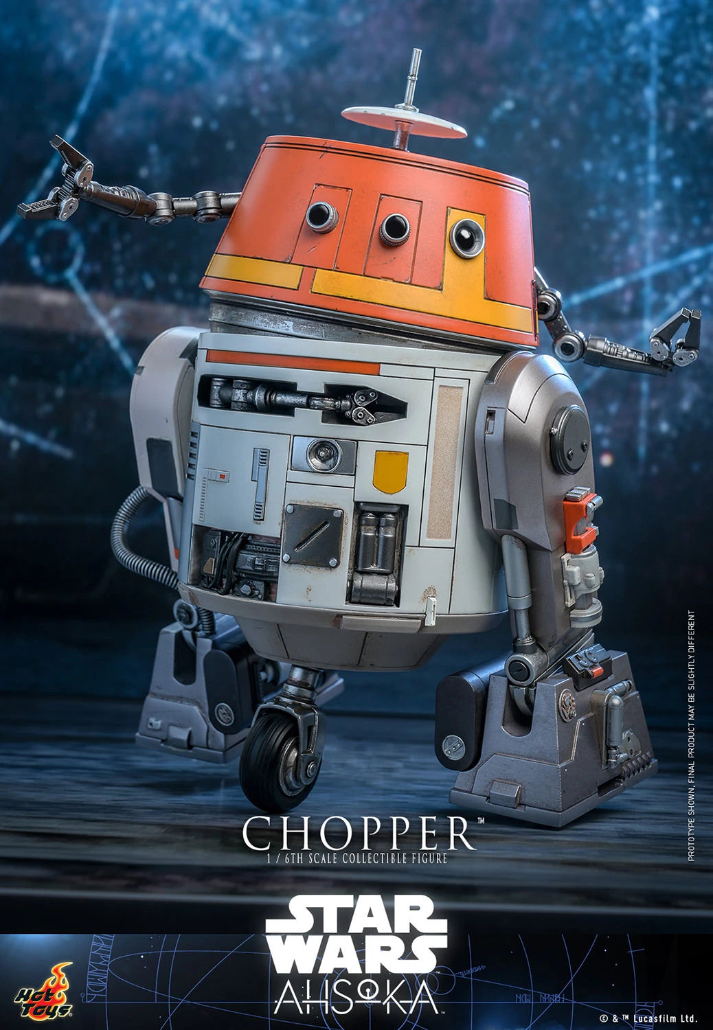Hot Toys Star Wars Ahsoka Series C1-10P Chopper 1/6th Scale Figure