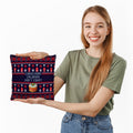 Christmas Calories don't Count! - Cushion - Two Sizes, side angle