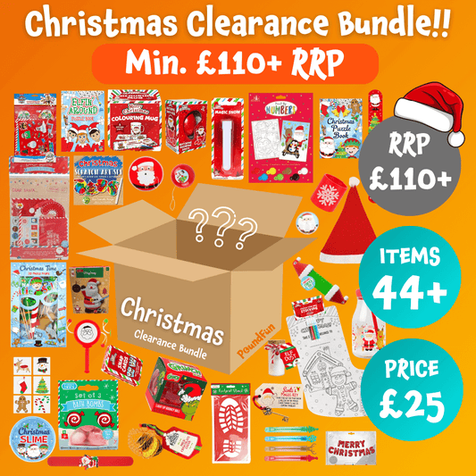 Ultimate £25 Christmas Clearance Bundle - 44 Items RRP £110