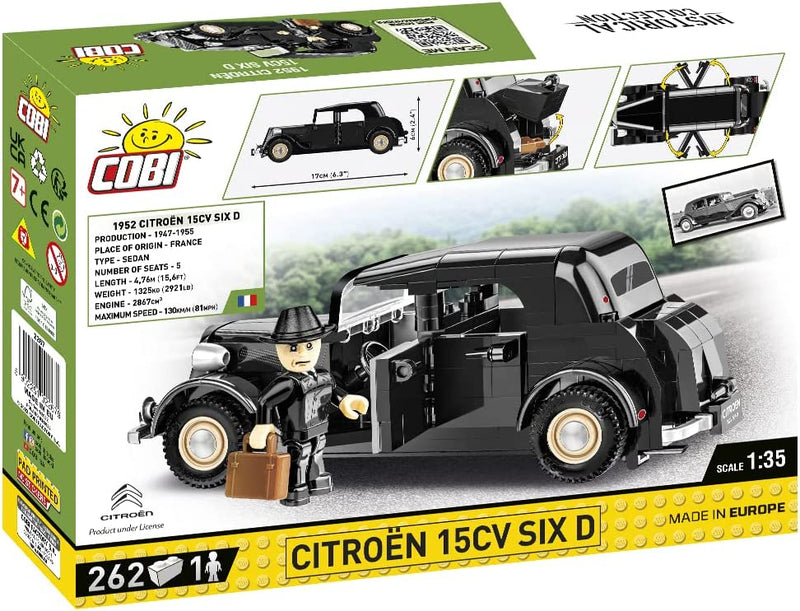 COBI World War II Citroen 15CV Six D (262 Pieces)