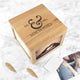 Personalised Classic Mr & Mrs Oak Photo Keepsake Box