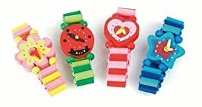 Woodyland Bracelets (Assorted) Yellow & Pink