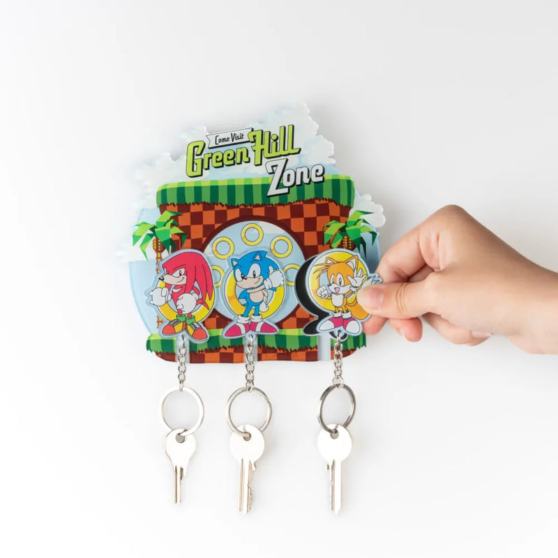 Sonic Key Hanger with Keyring