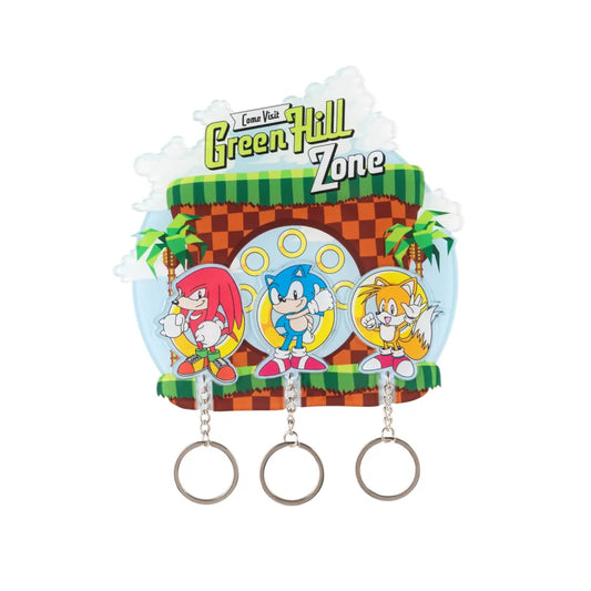 Sonic Key Hanger with Keyring