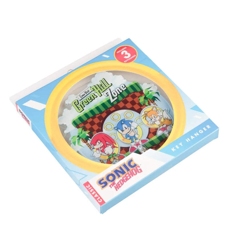 Sonic Key Hanger with Keyring