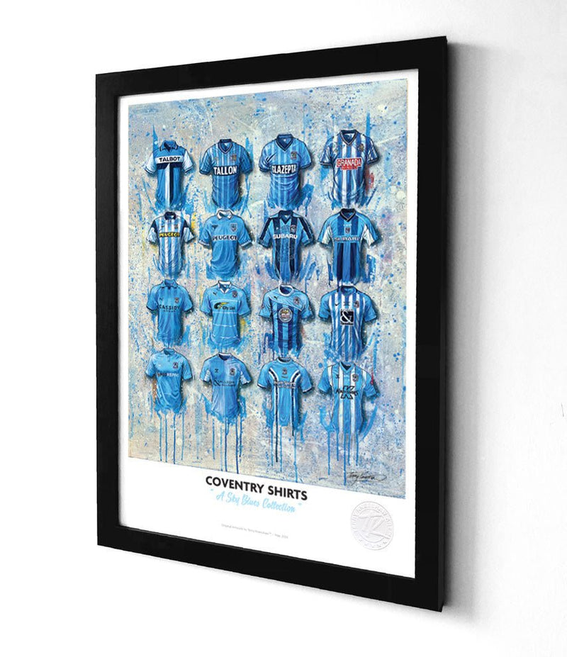 Coventry Framed A3 Print collectible from Terry Kneeshaw Art