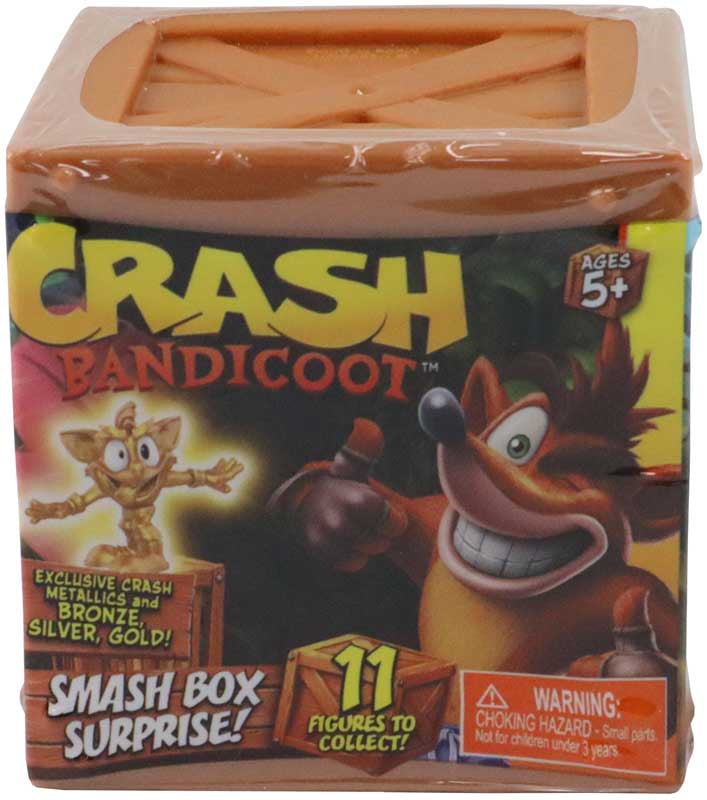 Crash Bandicoot Smash Box Surprise Figure – Infinity Collectables