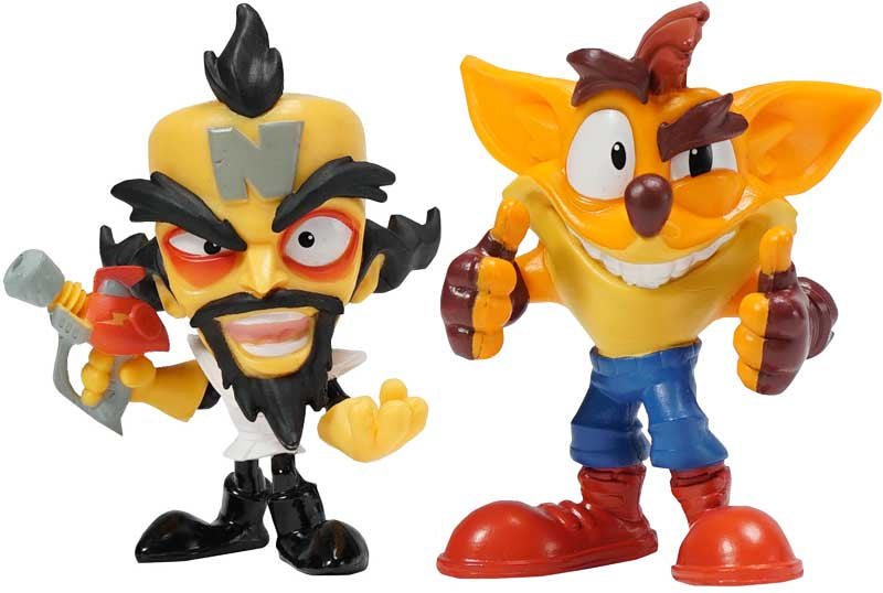 Crash Bandicoot Smash Box Surprise Figure, close-up detail