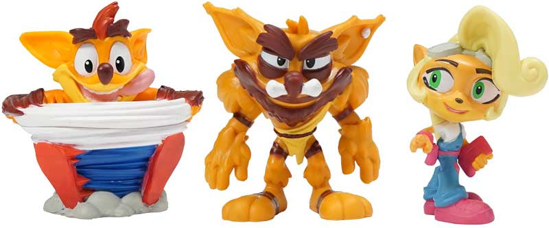 Crash Bandicoot Smash Box Surprise Figure, alternate view