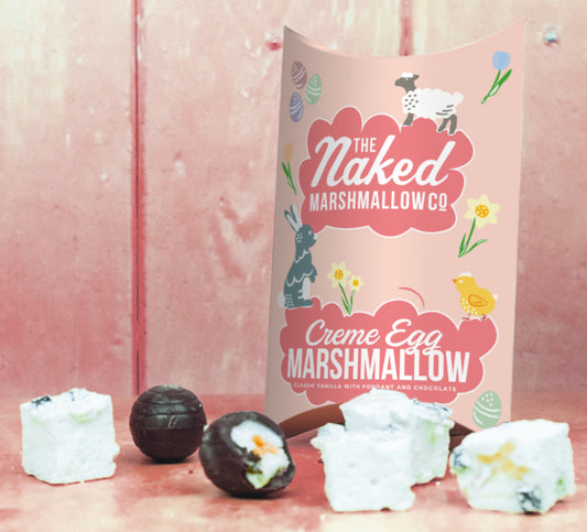Creme Egg Gourmet Marshmallows collectible from THE MARSHMALLOW FACTORY