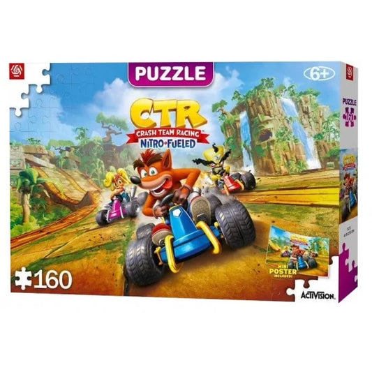 Crash Team Racing: Nitro-Fueled Jigsaw Puzzle (160 Pieces)