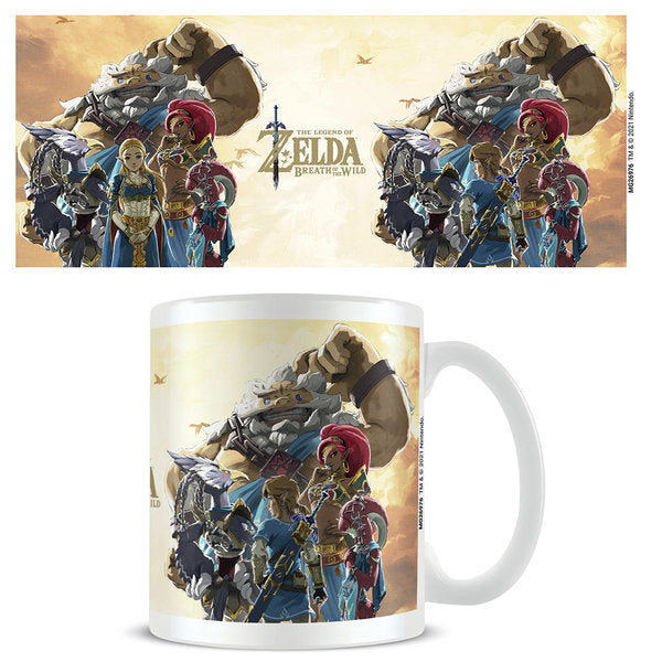Nintendo The Legend Of Zelda: Breath Of The Wild Champions Sunset Mug