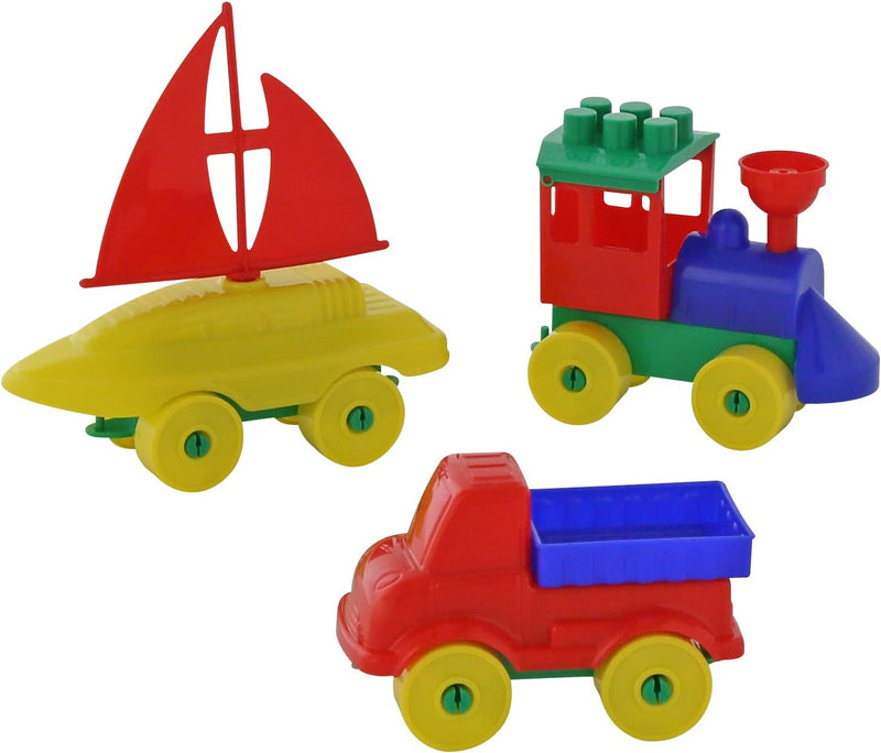Polesie Young Traveller (23 Pieces) Construction Toy Set