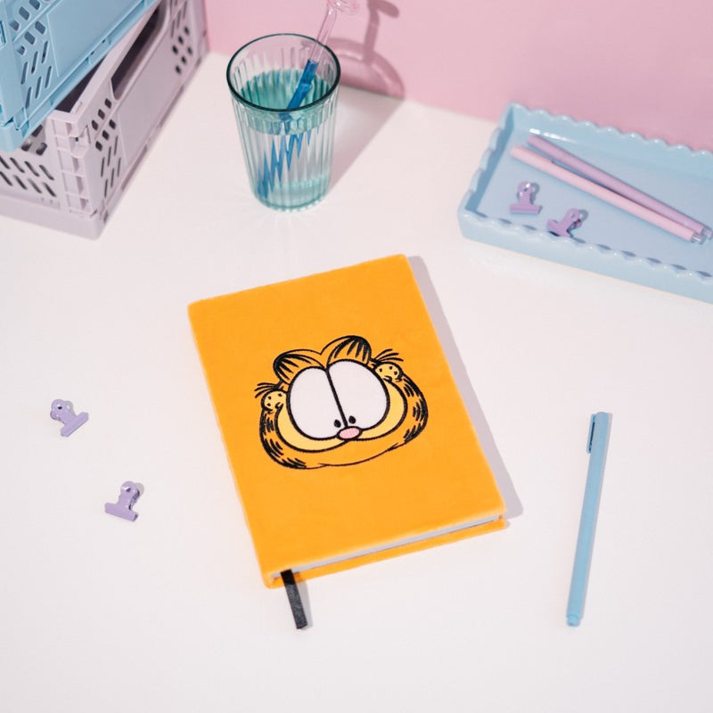 Garfield Premium A5 Plush Cover Notebook