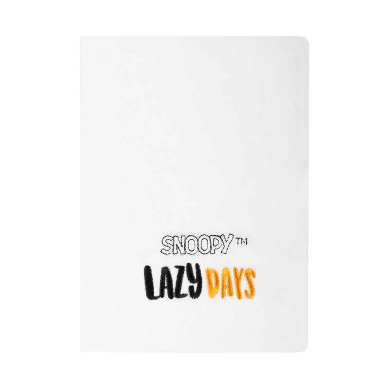Snoopy Premium A5 Plush Cover Notebook