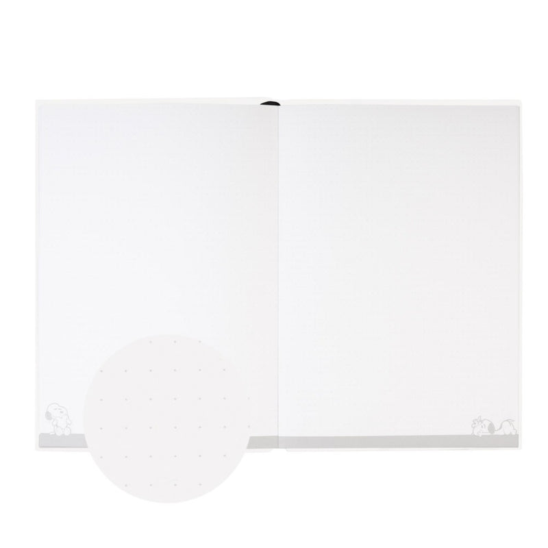 Snoopy Premium A5 Plush Cover Notebook