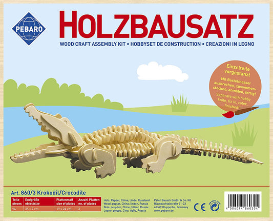 Crocodile Wood Construction Set - Image 2