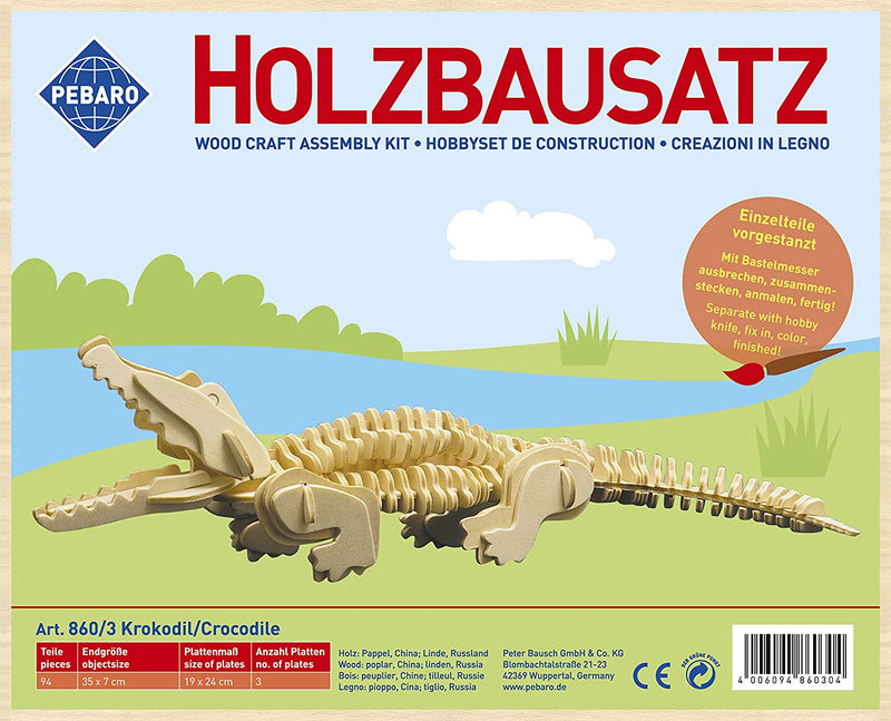 Crocodile Wood Construction Set - Image 2