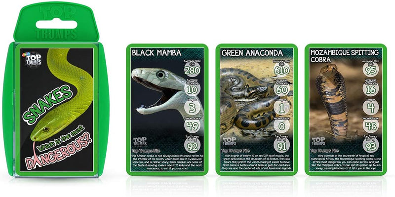 Top Trumps Classics Snakes Card Game - Image 5