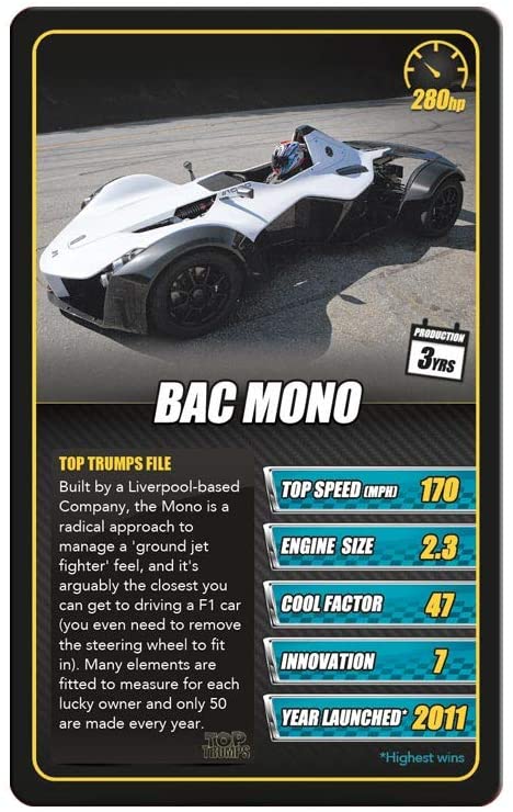Top Trumps Classics Sports Cars - Image 3
