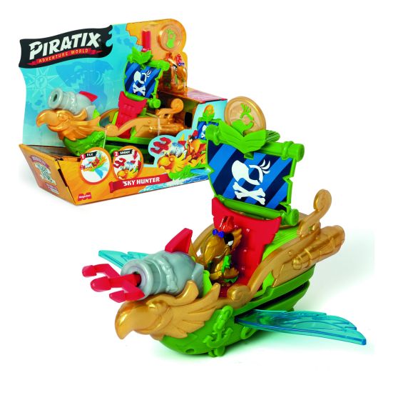 Piratax Golden Treasure Pirate Ship Assortment