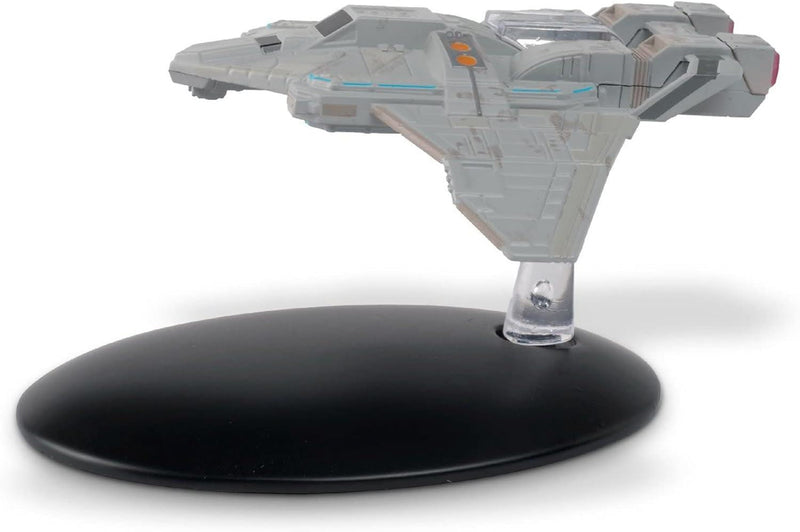 / #68 Federation Attack Fighter Diecast Model Ship Window Boxed (Star Trek / Eaglemoss), rear view