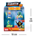 Piratix - Shark Treasure 4 Pack (Case of 6)