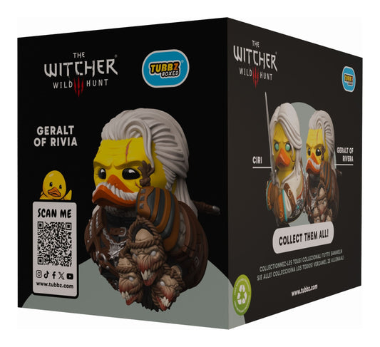 The Witcher Tubbz Boxed Geralt Of Rivia, alternate view