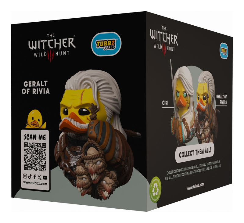 The Witcher Tubbz Boxed Geralt Of Rivia, alternate view