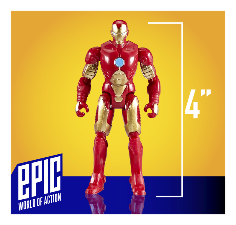 Avengers Epic Hero Series Iron Man Repulsor Blast Battle Jet - Image