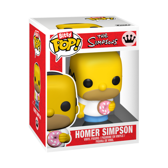 Bitty Pop - The Simpsons - Homer & Marge 2 Pack