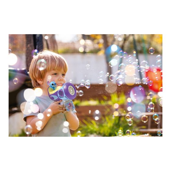 Disney Stitch Bubble Gun With 3D Figurine Series