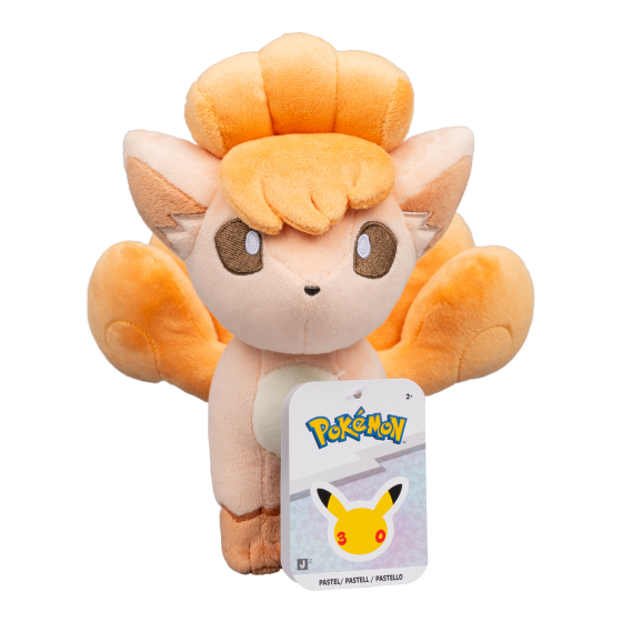 Pokemon - 8" Plush - Pastel Vulpix - 30th Anniversary