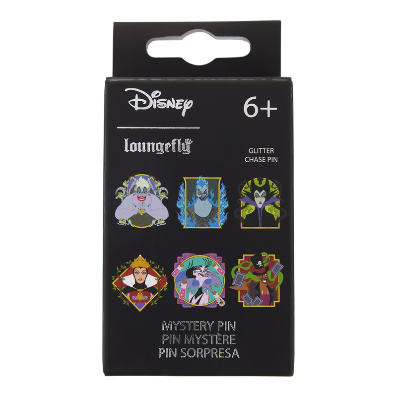 Loungefly - Blind Box Enamel Pins - Disney Villains