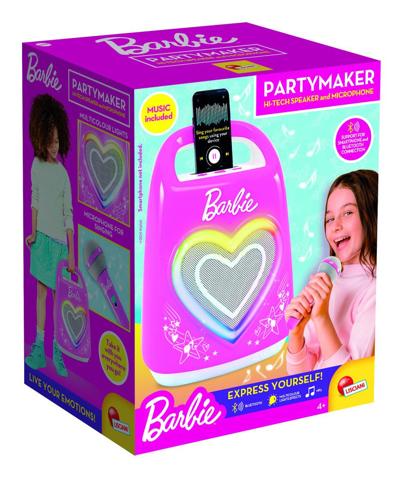 Barbie Karaoke Party Maker, rear view