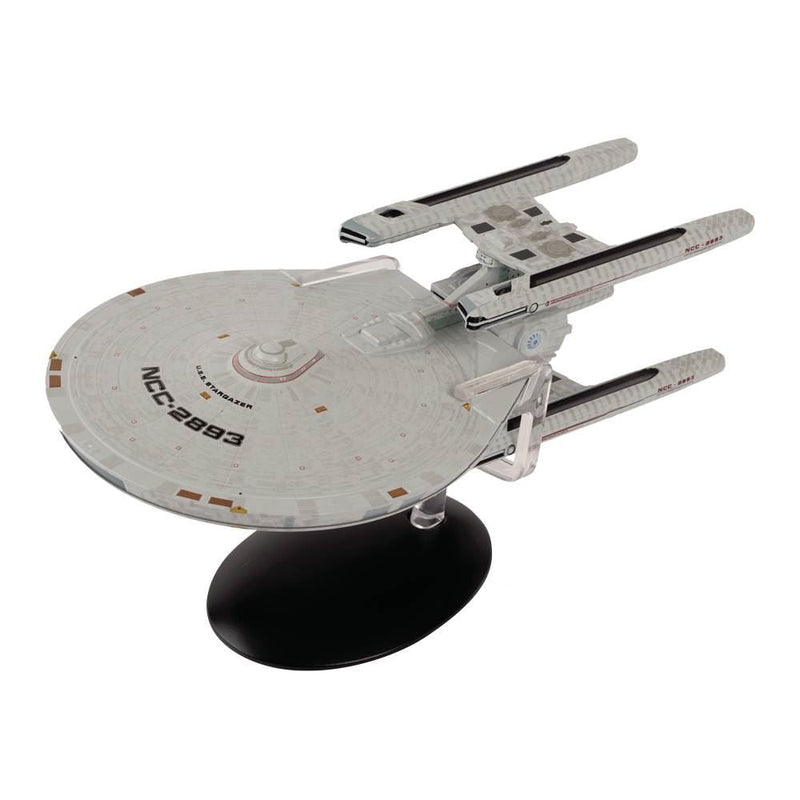 U.S.S. Stargazer NCC-2893 XL Edition Starship Ship Model Die Cast Starship SSSUK631 (Eaglemoss / Star Trek)