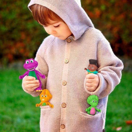 Barneys World Hey Friends Figure 4 Pack