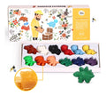 Colour Dinosaurs 12 Colours Beeswax Crayon