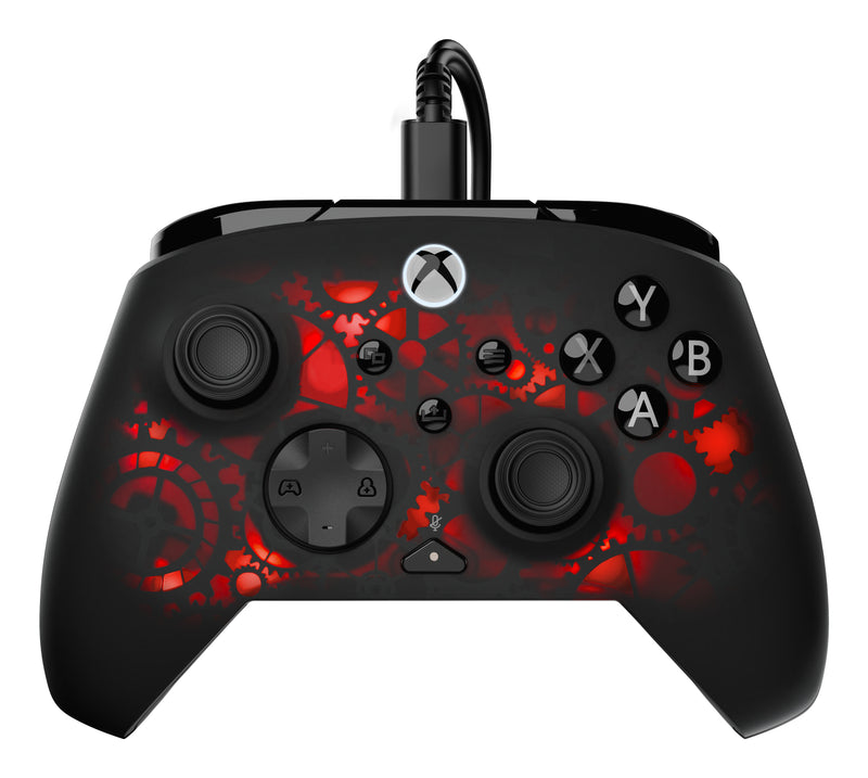 Afterglow Ignite Time Machine Wired RGB Controller for Xbox Series X close up detail