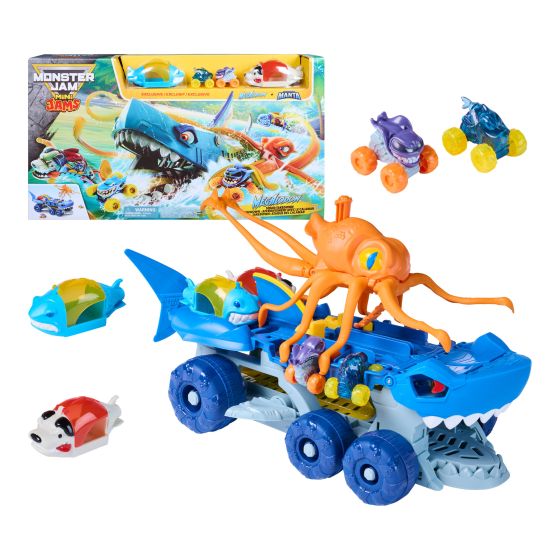 Monster Jam Mini James Megalodon Carrier