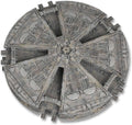 Cylon Baseship (TOS) Model Diecast Ship (Eaglemoss / Battlestar Galactica), rear view