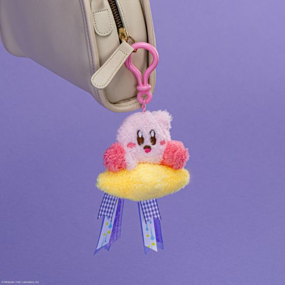 Kirby Warpstar Smile Clip On Plush