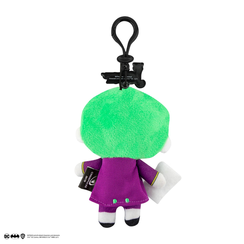 DC Comics The Joker Plush Keyring, side angle