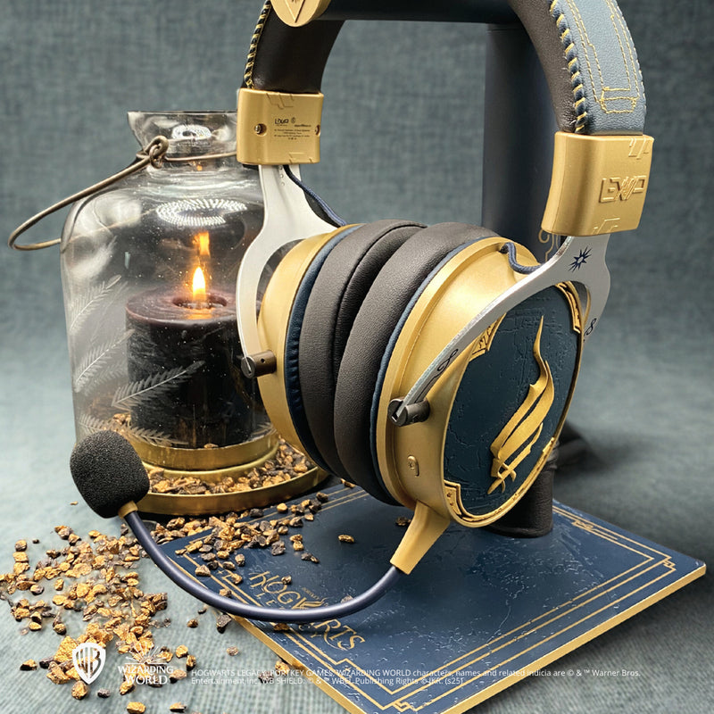 Lexip Hogwarts Legacy Gaming Headset Stand close up detail