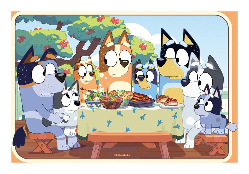 Bluey 2x 24 Piece Jigsaw Puzzle - Image