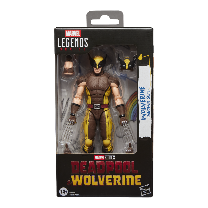 Marvel Legends Series Wolverine (Brown Suit) (Case of 6)