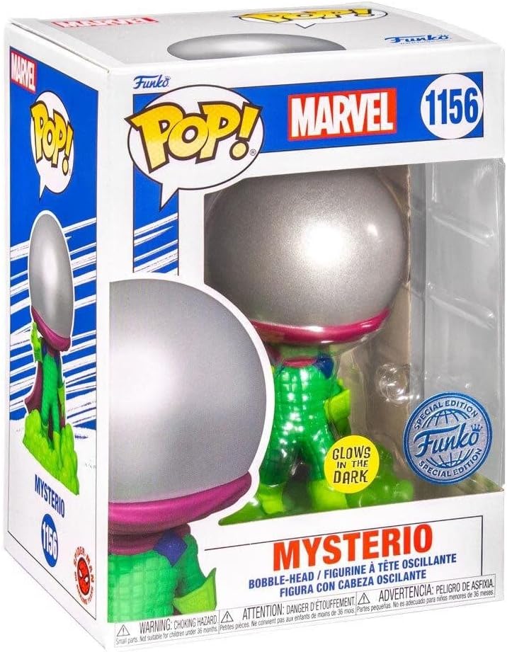 Mysterio GITD Marvel Spiderman Far From Home Funko POP! Vinyl Figure
